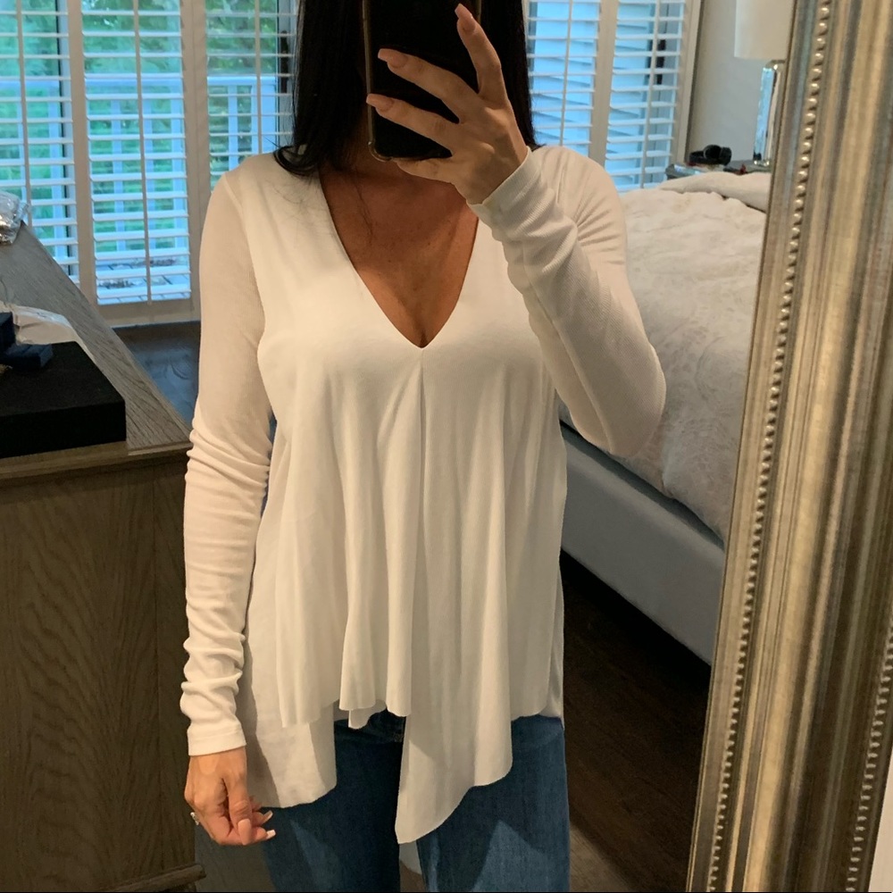 BCBG V-Neck Top